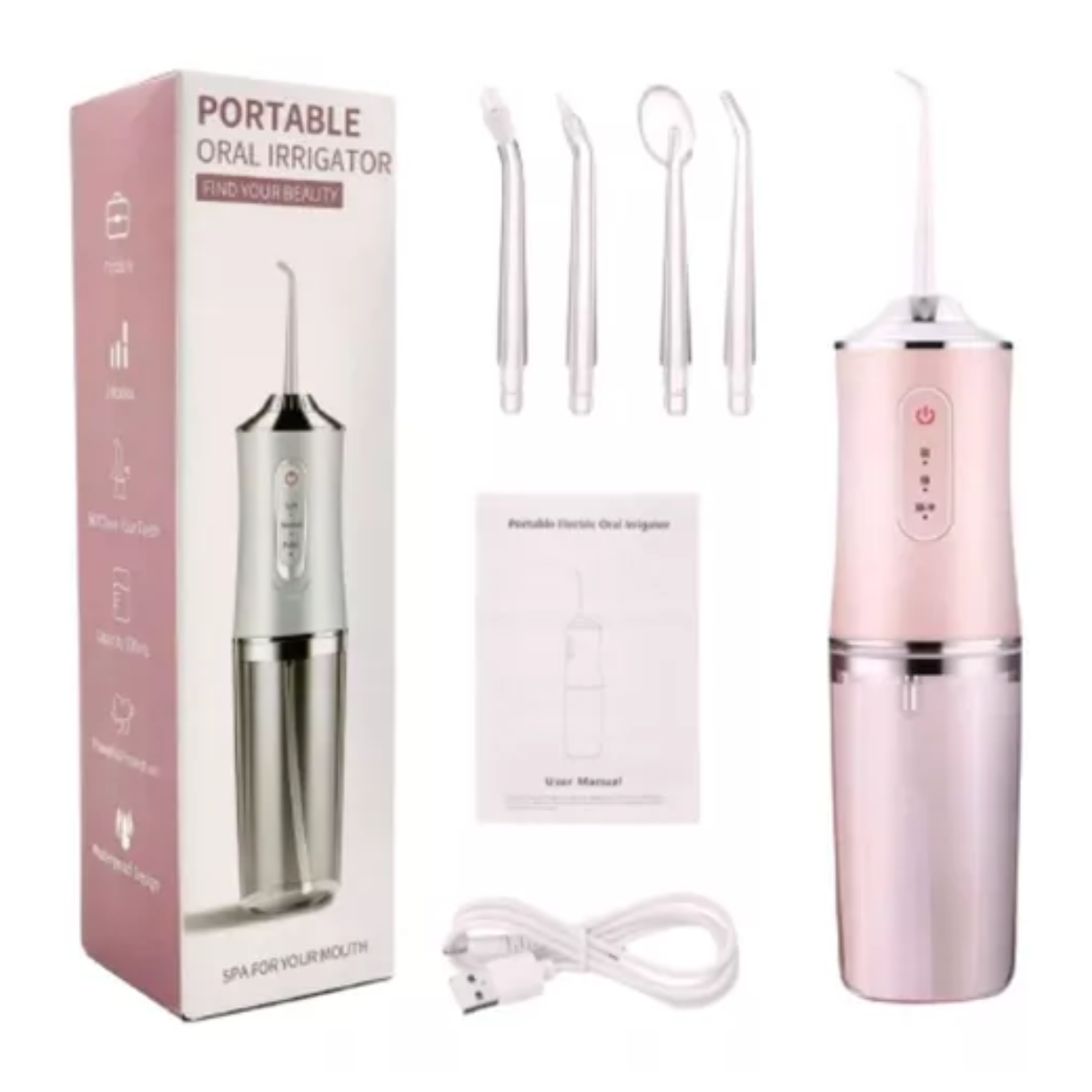 limpiador dental irrigador