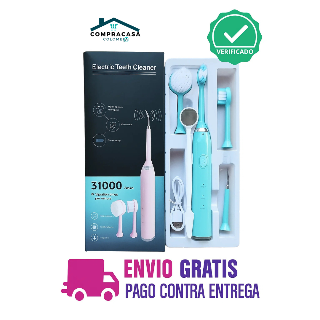 Cepillo Dental Eléctrico Sonico - 3 en 1